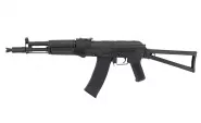 АВТОМАТ ПНЕВМ. CYMA AK-105, AEG, металл, складной рамочный приклад, ЗУ, АКБ - CM040B