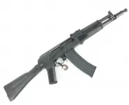 АВТОМАТ ПНЕВМ. CYMA AK-105, AEG, металл, пластик, складной пластиковый приклад, ЗУ, АКБ - CM047D
