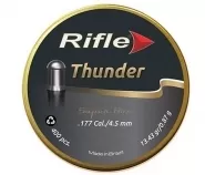 Пуля пневм. RIFLE Thunder 4,5 мм. 0,87 гр. (400 шт. в банке)