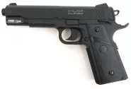 Пистолет пневматический Stalker SC1911P (аналог Colt 1911), к.6мм, 12г CO2, пласт.корпус, магазин 14